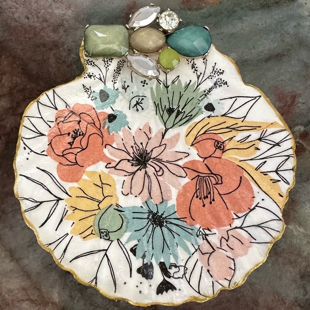 One of a kind trinket fish artisan made